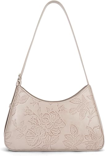 The Embossed Crescent Bag