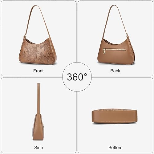 The Embossed Crescent Bag