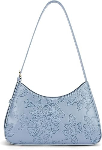 The Embossed Crescent Bag