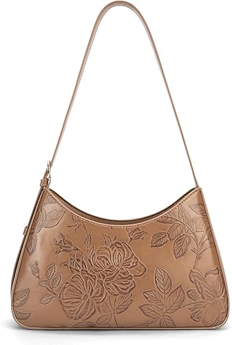 The Embossed Crescent Bag
