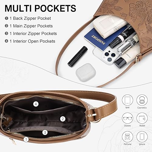 The Embossed Crescent Bag