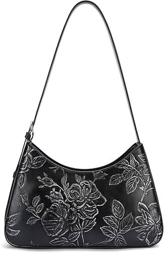 The Embossed Crescent Bag