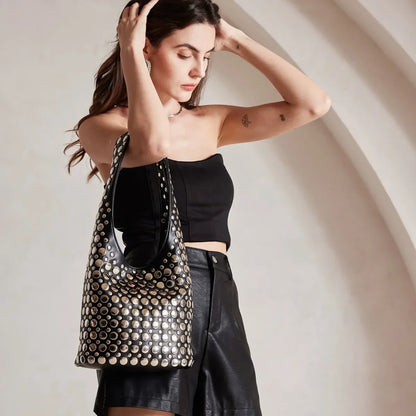 Sequined Shoulder Bag