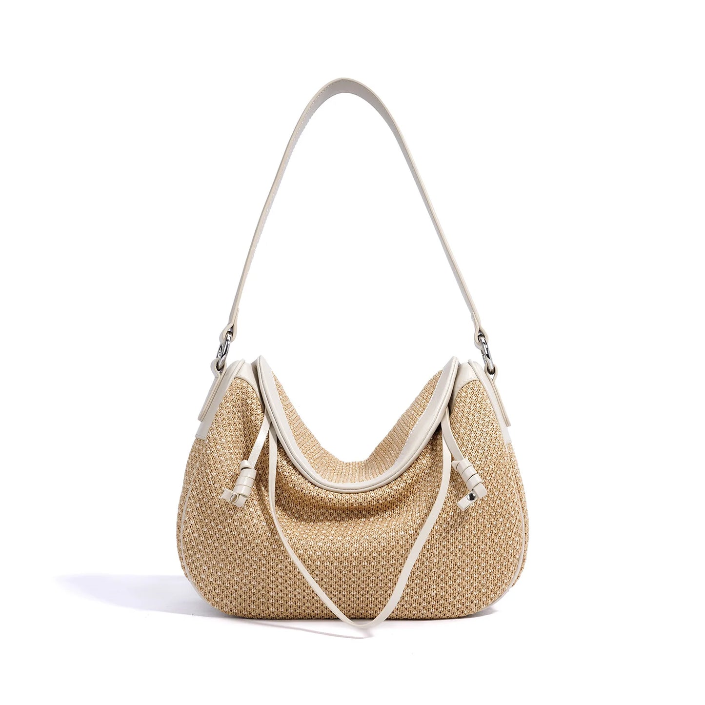 Women Grass Woven Shoulder Bag