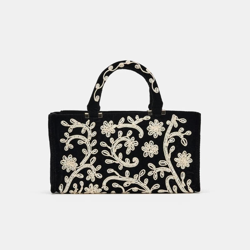 The Embroidered City Bag
