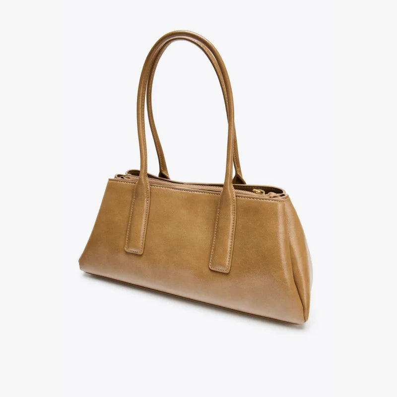 Crackle-Effect City Bag