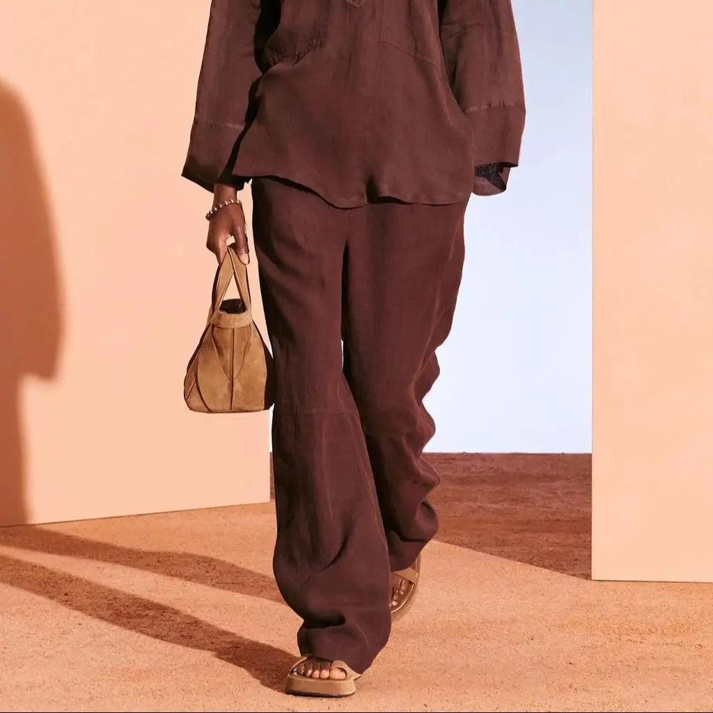 Mini Suede Shopper Bag