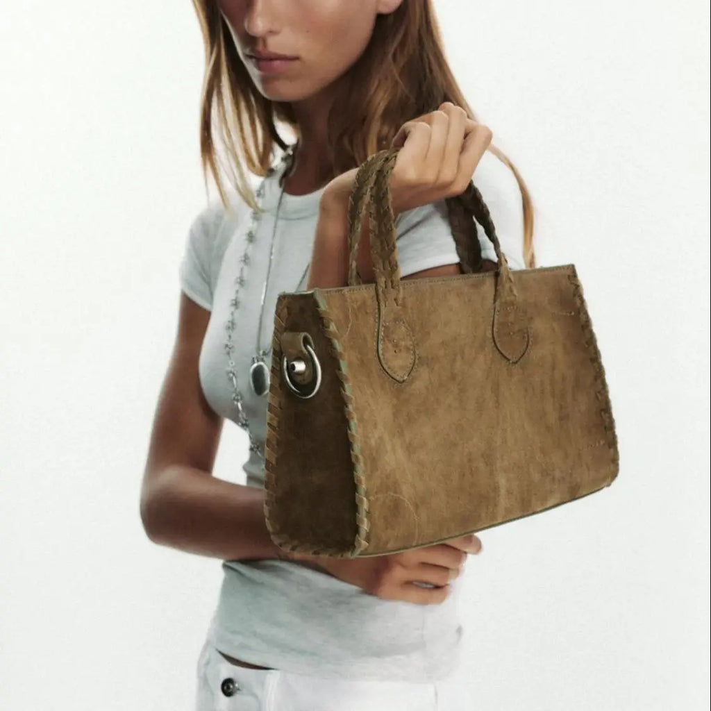 Women’s Suede City Bag