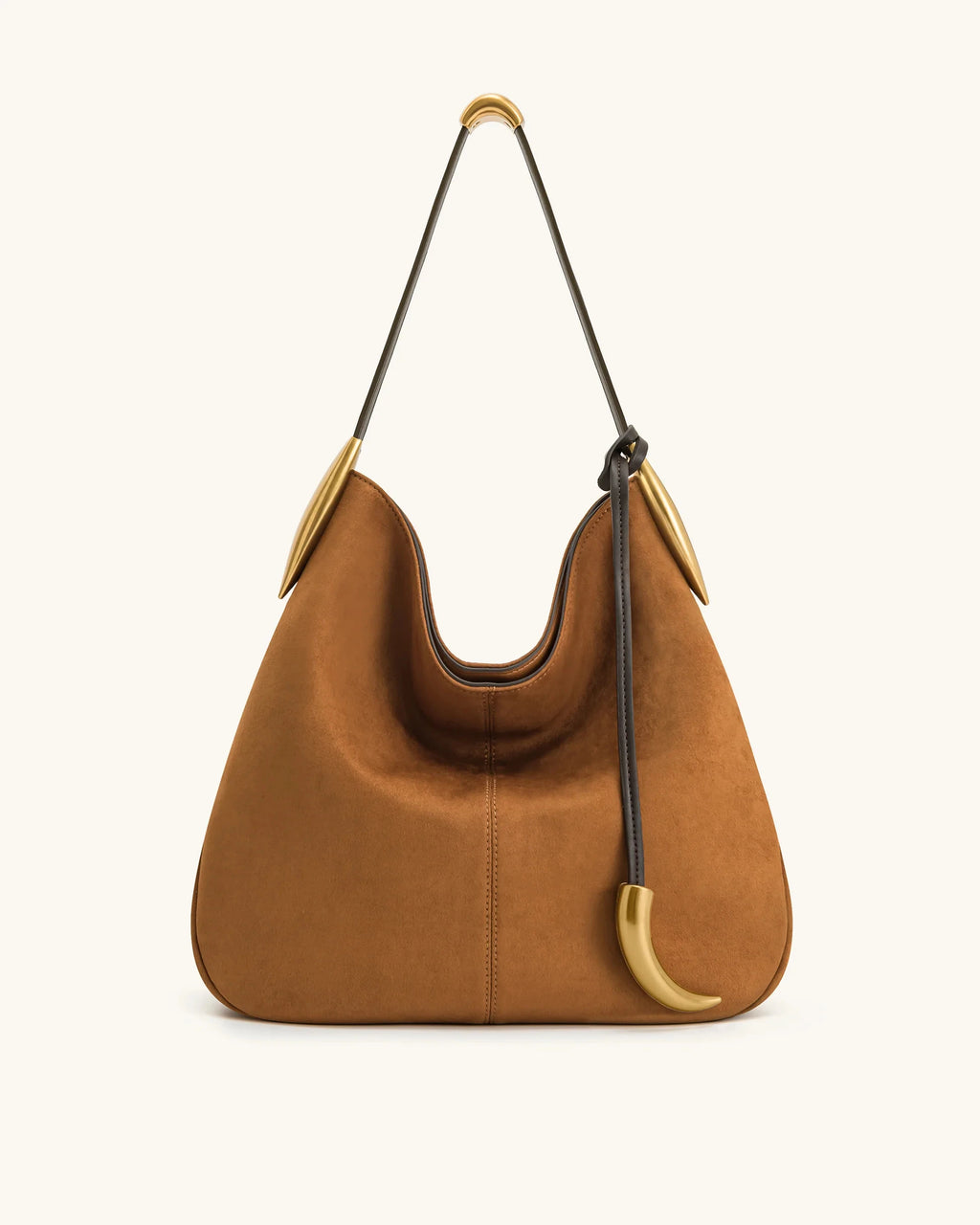 Nina Suede Armpit Bag