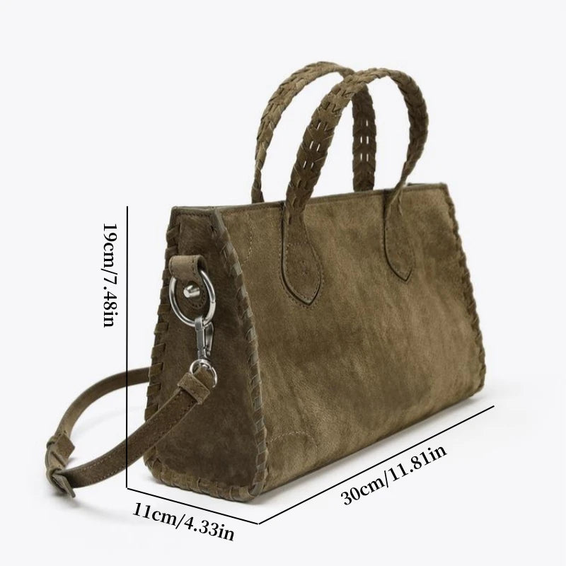Women’s Suede City Bag