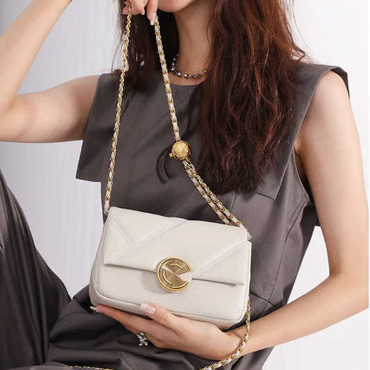 Genuine Leather Shoulder Bag