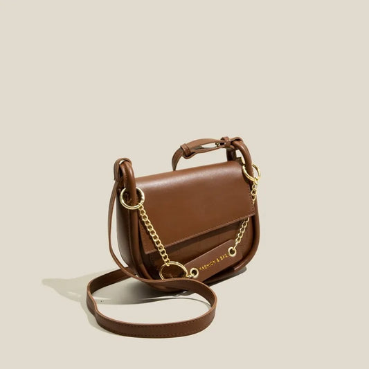 Retro Leather Shoulder Bag