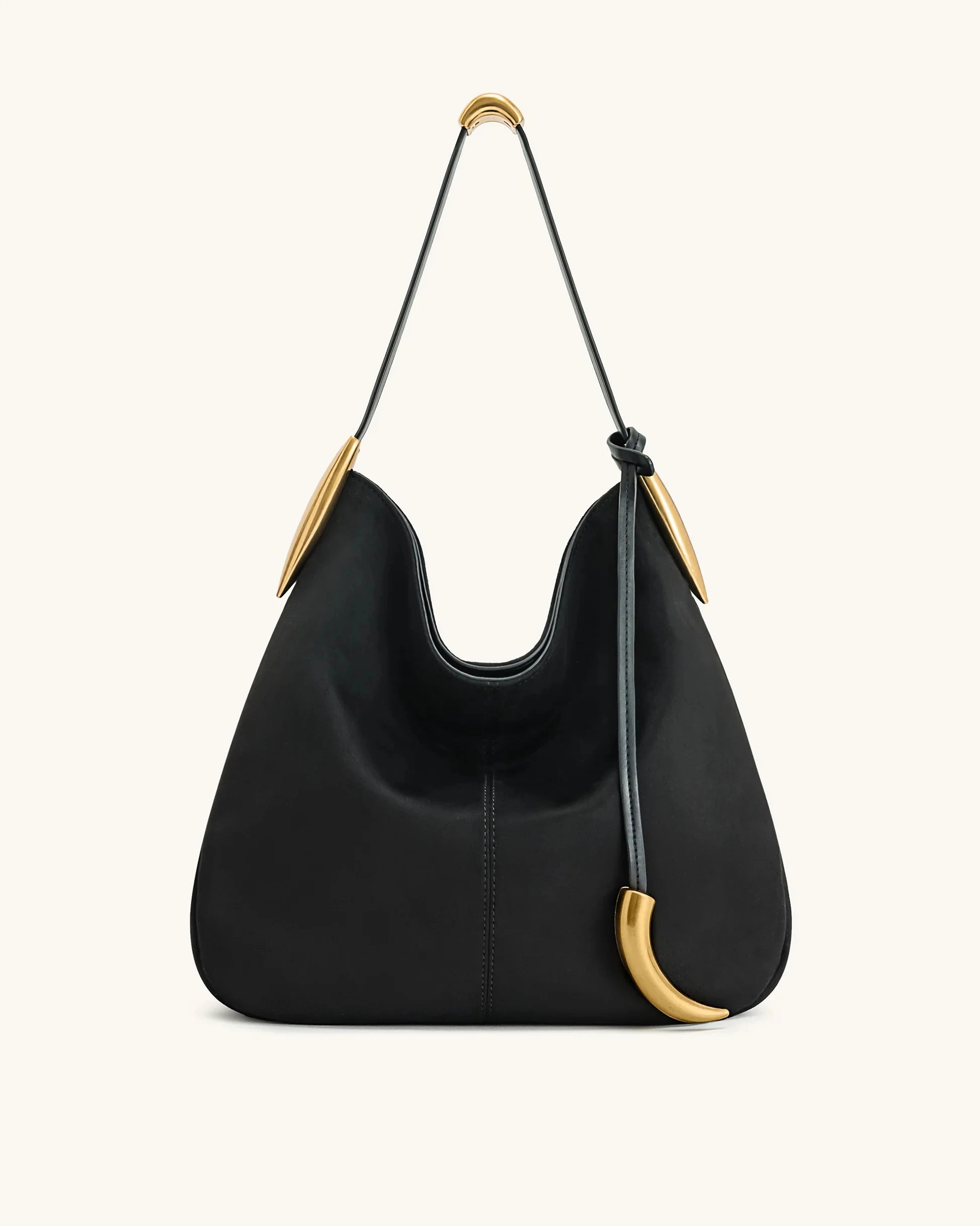 Nina Suede Armpit Bag