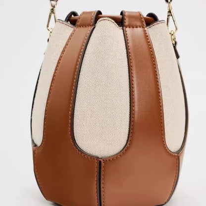 Retro PU Leather Backpack