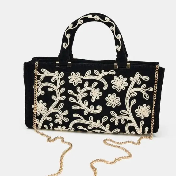 The Embroidered City Bag