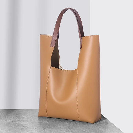 New Genuine Leather Casual Tote