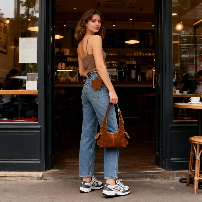 Wandering Suede Handbag